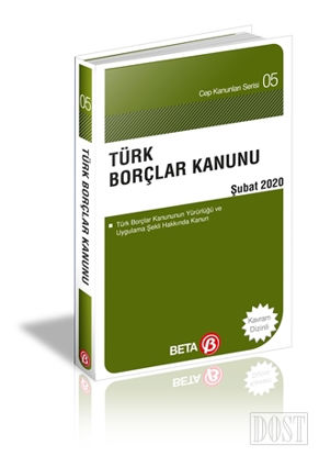 Türk Borçlar Kanunu (Şubat 2020)